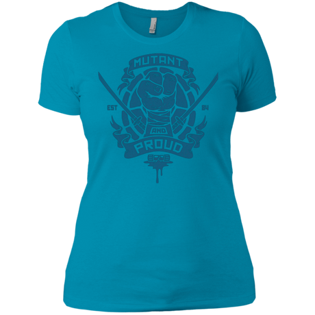 T-Shirts Turquoise / X-Small Mutant and Proud Leo Women's Premium T-Shirt