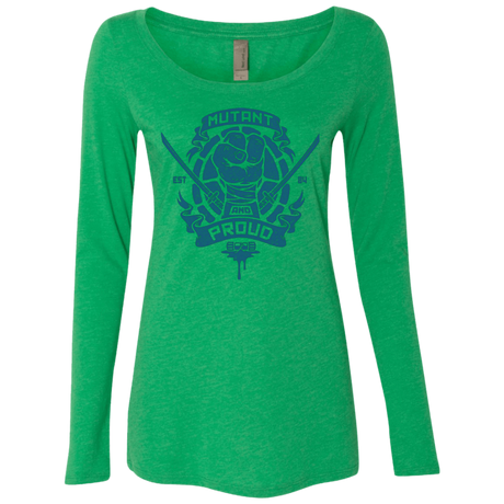 T-Shirts Envy / Small Mutant and Proud Leo Women's Triblend Long Sleeve Shirt
