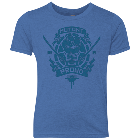 T-Shirts Vintage Royal / YXS Mutant and Proud Leo Youth Triblend T-Shirt