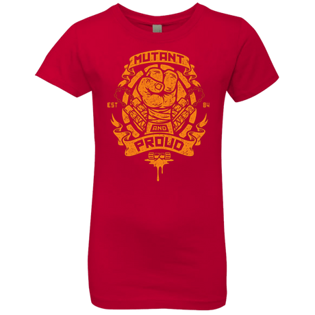 T-Shirts Red / YXS Mutant and Proud Mikey Girls Premium T-Shirt