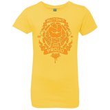 T-Shirts Vibrant Yellow / YXS Mutant and Proud Mikey Girls Premium T-Shirt