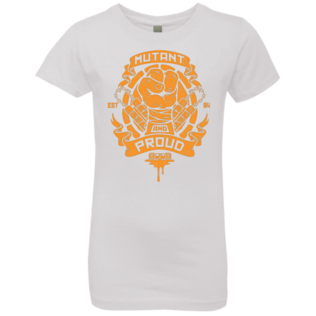 T-Shirts White / YXS Mutant and Proud Mikey Girls Premium T-Shirt