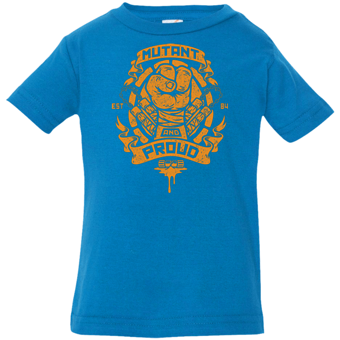 T-Shirts Cobalt / 6 Months Mutant and Proud Mikey Infant PremiumT-Shirt