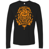 T-Shirts Black / Small Mutant and Proud Mikey Men's Premium Long Sleeve