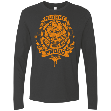T-Shirts Heavy Metal / Small Mutant and Proud Mikey Men's Premium Long Sleeve