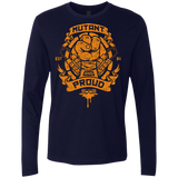 T-Shirts Midnight Navy / Small Mutant and Proud Mikey Men's Premium Long Sleeve