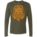 T-Shirts Military Green / Small Mutant and Proud Mikey Men's Premium Long Sleeve