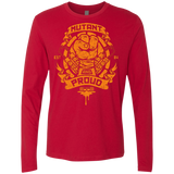 T-Shirts Red / Small Mutant and Proud Mikey Men's Premium Long Sleeve