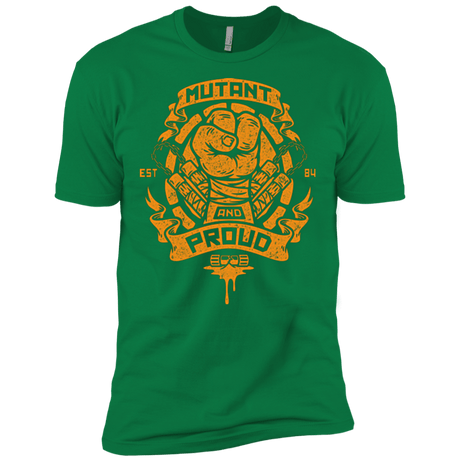 T-Shirts Kelly Green / X-Small Mutant and Proud Mikey Men's Premium T-Shirt