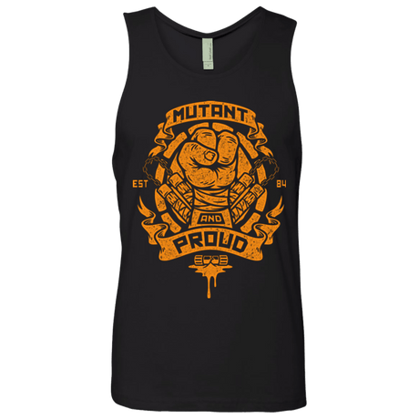 T-Shirts Black / Small Mutant and Proud Mikey Men's Premium Tank Top