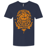 T-Shirts Midnight Navy / X-Small Mutant and Proud Mikey Men's Premium V-Neck