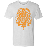 T-Shirts Heather White / Small Mutant and Proud Mikey Men's Triblend T-Shirt