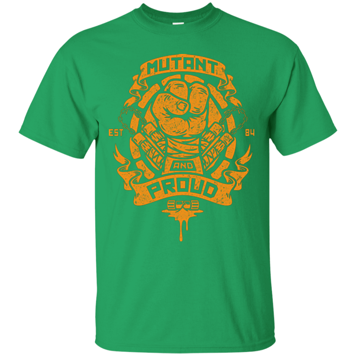 T-Shirts Irish Green / Small Mutant and Proud Mikey T-Shirt