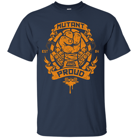 T-Shirts Navy / Small Mutant and Proud Mikey T-Shirt