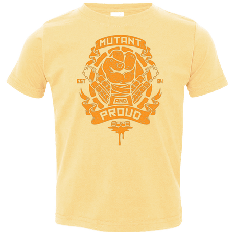 T-Shirts Butter / 2T Mutant and Proud Mikey Toddler Premium T-Shirt