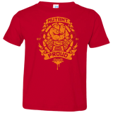 T-Shirts Red / 2T Mutant and Proud Mikey Toddler Premium T-Shirt