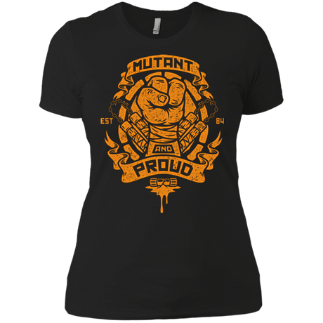T-Shirts Black / X-Small Mutant and Proud Mikey Women's Premium T-Shirt