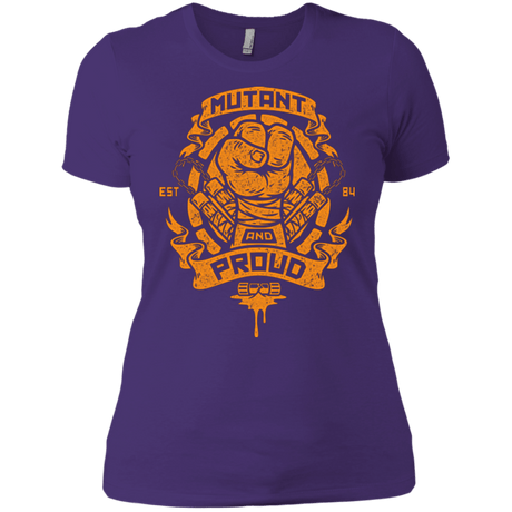 T-Shirts Purple / X-Small Mutant and Proud Mikey Women's Premium T-Shirt