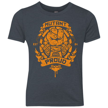 T-Shirts Vintage Navy / YXS Mutant and Proud Mikey Youth Triblend T-Shirt
