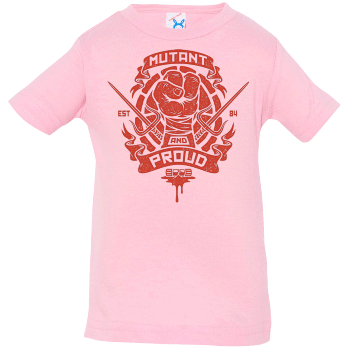 T-Shirts Pink / 6 Months Mutant and Proud Raph Infant PremiumT-Shirt