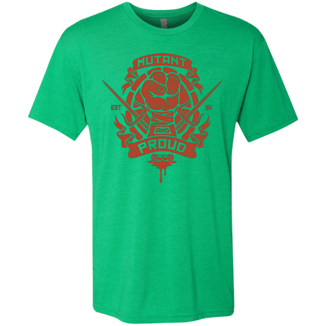 T-Shirts Envy / Small Mutant and Proud Raph Men's Triblend T-Shirt