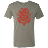 T-Shirts Venetian Grey / Small Mutant and Proud Raph Men's Triblend T-Shirt