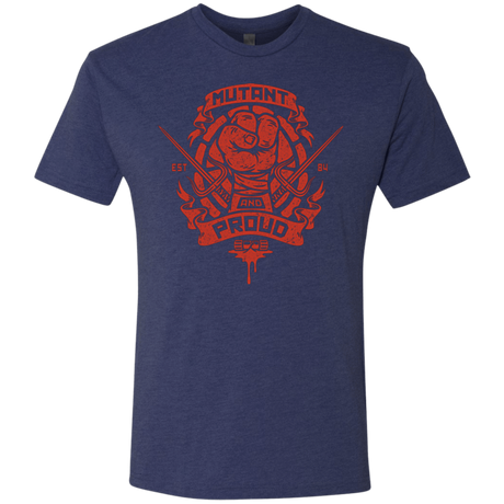 T-Shirts Vintage Navy / Small Mutant and Proud Raph Men's Triblend T-Shirt