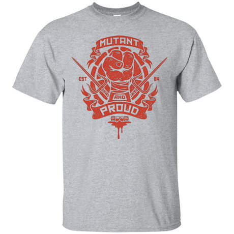 T-Shirts Sport Grey / Small Mutant and Proud Raph T-Shirt