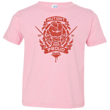 T-Shirts Pink / 2T Mutant and Proud Raph Toddler Premium T-Shirt