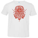 T-Shirts White / 2T Mutant and Proud Raph Toddler Premium T-Shirt