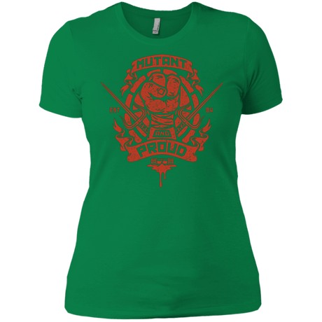 T-Shirts Kelly Green / X-Small Mutant and Proud Raph Women's Premium T-Shirt