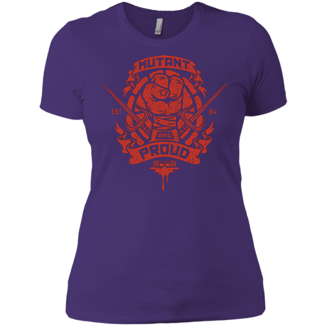 T-Shirts Purple / X-Small Mutant and Proud Raph Women's Premium T-Shirt