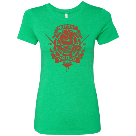 T-Shirts Envy / Small Mutant and Proud Raph Women's Triblend T-Shirt