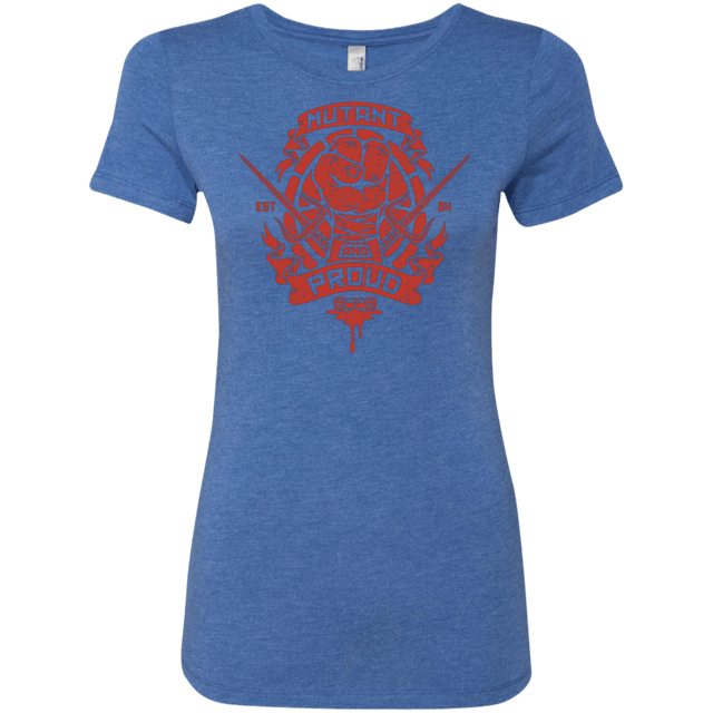 T-Shirts Vintage Royal / Small Mutant and Proud Raph Women's Triblend T-Shirt