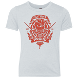 T-Shirts Heather White / YXS Mutant and Proud Raph Youth Triblend T-Shirt