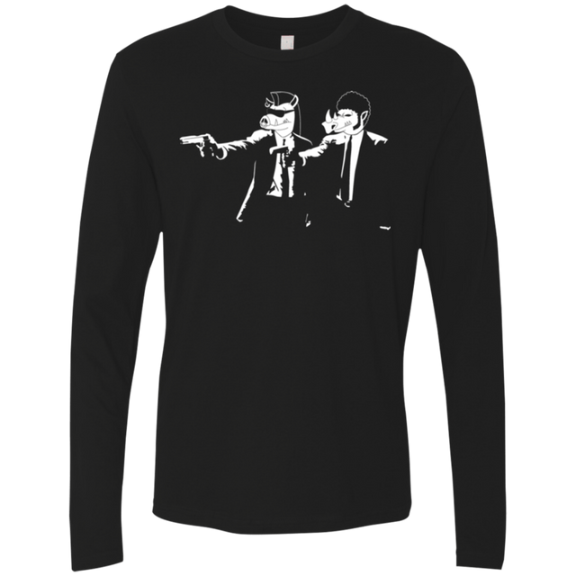 T-Shirts Black / Small Mutant fiction Men's Premium Long Sleeve