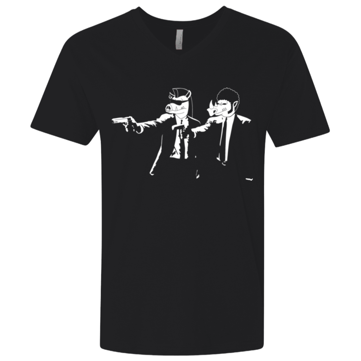 T-Shirts Black / X-Small Mutant fiction Men's Premium V-Neck