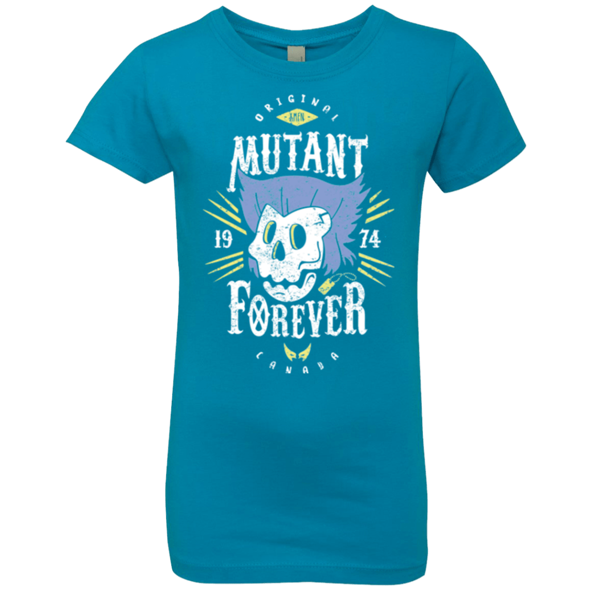 T-Shirts Turquoise / YXS Mutant Forever Girls Premium T-Shirt
