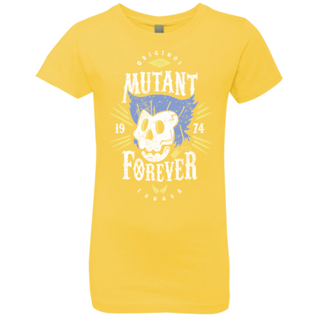 T-Shirts Vibrant Yellow / YXS Mutant Forever Girls Premium T-Shirt