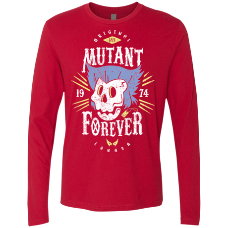 T-Shirts Red / Small Mutant Forever Men's Premium Long Sleeve
