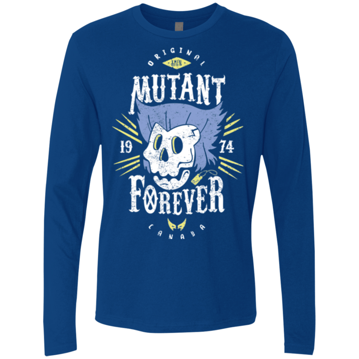 T-Shirts Royal / Small Mutant Forever Men's Premium Long Sleeve