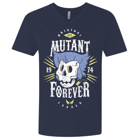 T-Shirts Midnight Navy / X-Small Mutant Forever Men's Premium V-Neck
