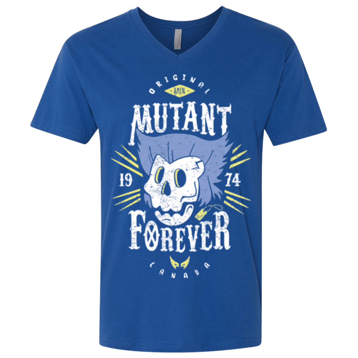 T-Shirts Royal / X-Small Mutant Forever Men's Premium V-Neck