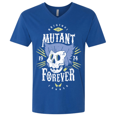 T-Shirts Royal / X-Small Mutant Forever Men's Premium V-Neck