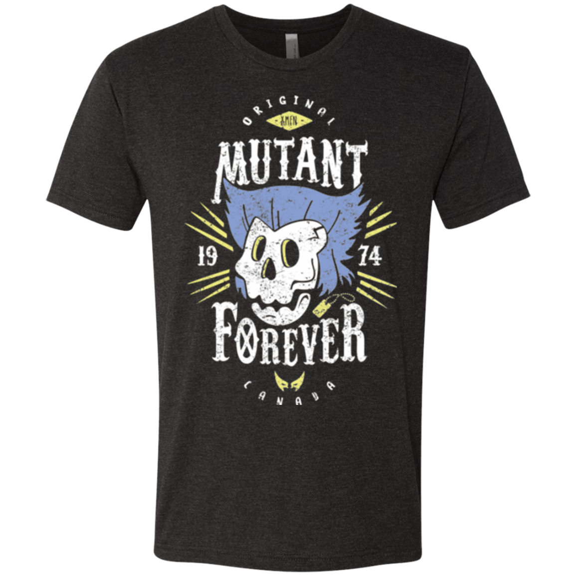 T-Shirts Vintage Black / Small Mutant Forever Men's Triblend T-Shirt