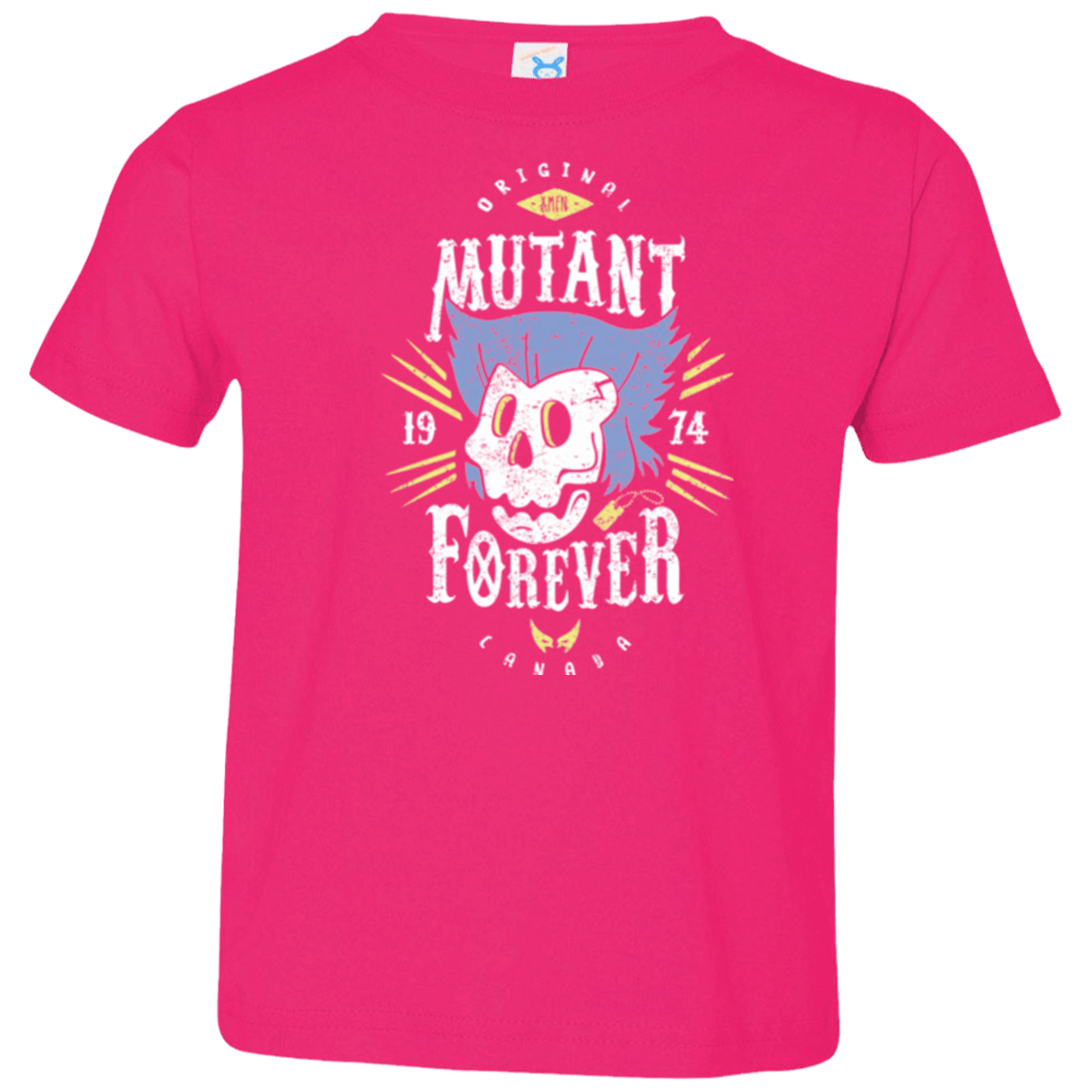 T-Shirts Hot Pink / 2T Mutant Forever Toddler Premium T-Shirt