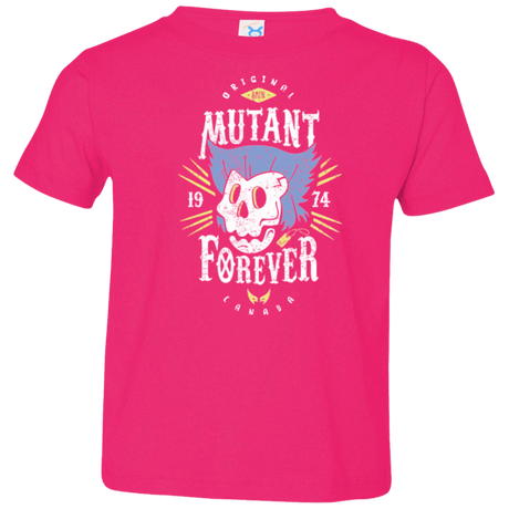 T-Shirts Hot Pink / 2T Mutant Forever Toddler Premium T-Shirt