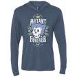 T-Shirts Indigo / X-Small Mutant Forever Triblend Long Sleeve Hoodie Tee