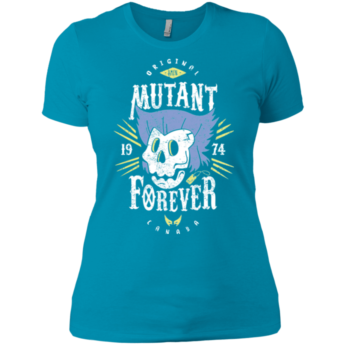 T-Shirts Turquoise / X-Small Mutant Forever Women's Premium T-Shirt