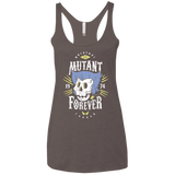 T-Shirts Macchiato / X-Small Mutant Forever Women's Triblend Racerback Tank